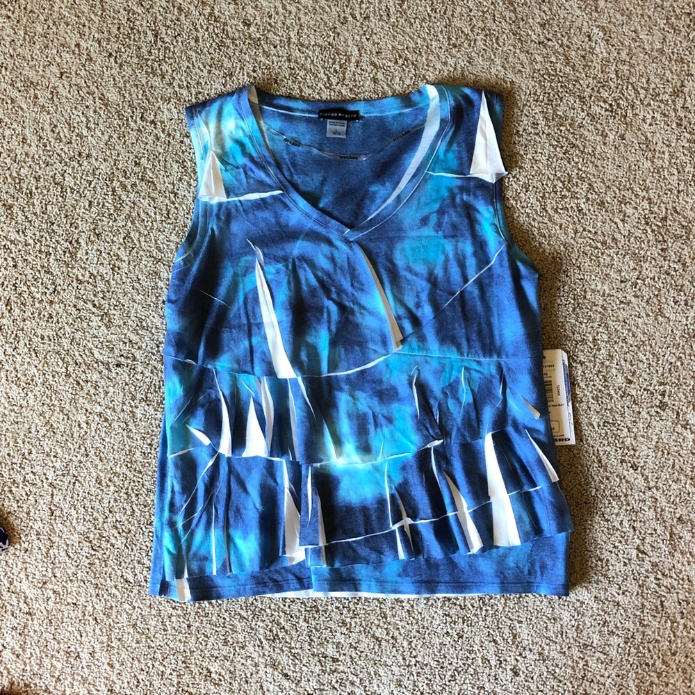 NWT Colorful Dyed Tank